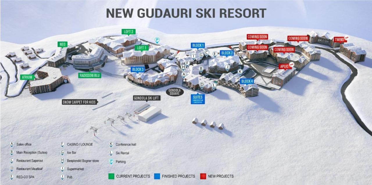Gvc 321 New Gudauri公寓 外观 照片